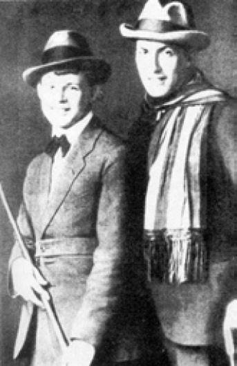 С. А. Есенин и А. Б. Мариенгоф С. А. Есенин и А. Б. Мариенгоф